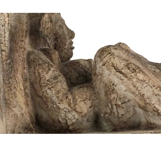 Modillon roman femme