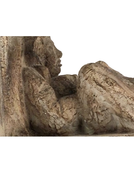 Modillon roman femme Modillon roman femme