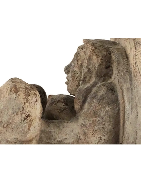 Modillon roman femme Modillon roman femme