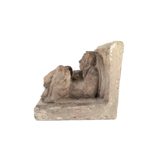 Modillon roman femme