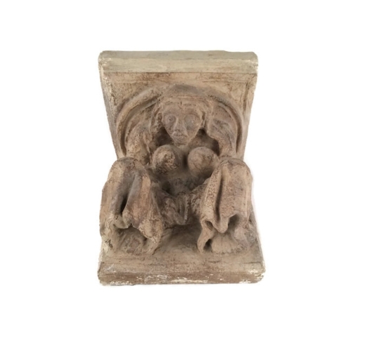 Modillon roman femme