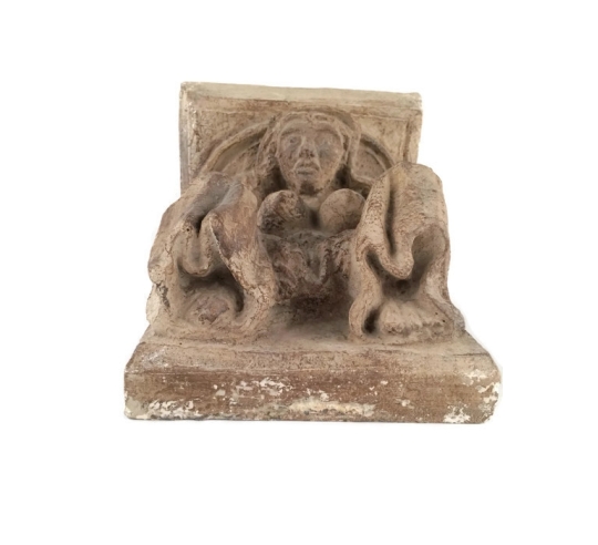 Modillon roman femme