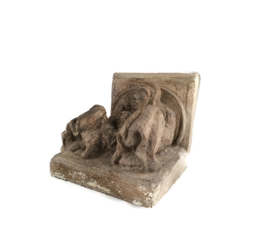 Modillon roman femme