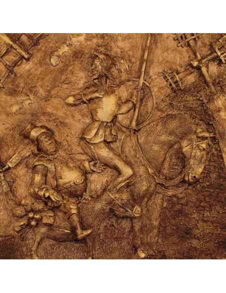 Bas relief Don Quichotte de la Manche