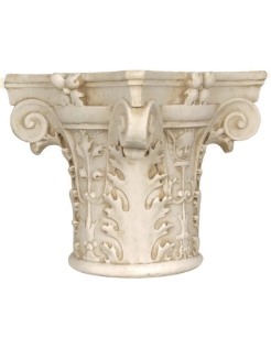 Columna decorativa con capitel corintio - Elegancia clásica para tu  interior o jardín.