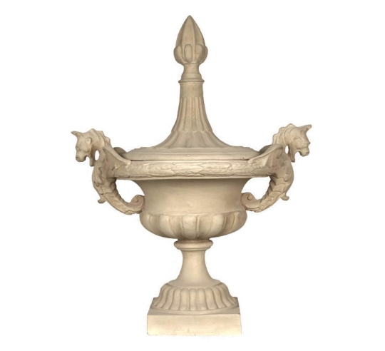 Fantasy vase with lid