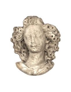 Busto de ángel estilo gótico