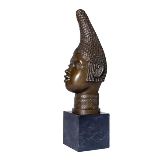Buste africain par Miguel Fernando Lopez (Milo)