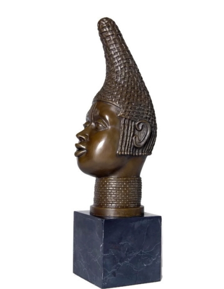 Buste africain par Miguel Fernando Lopez (Milo) Buste africain par Miguel Fernando Lopez (Milo)