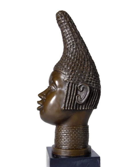 Buste africain par Miguel Fernando Lopez (Milo) Buste africain par Miguel Fernando Lopez (Milo)