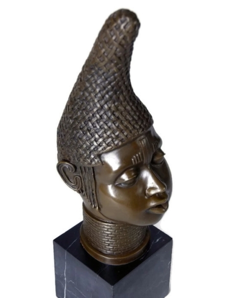 Buste africain par Miguel Fernando Lopez (Milo) Buste africain par Miguel Fernando Lopez (Milo)