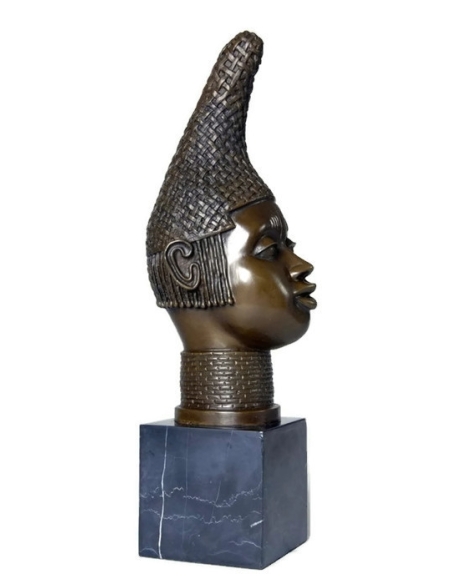 Buste africain par Miguel Fernando Lopez (Milo) Buste africain par Miguel Fernando Lopez (Milo)