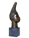 Buste africain par Miguel Fernando Lopez (Milo)
