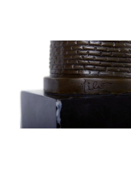 African bust by Miguel Fernando Lopez (Milo)