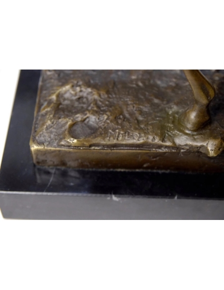 Horse at trot by Miguel Fernando Lopez (Milo)