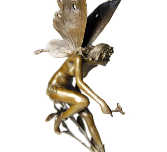 Fairy on a flower by Miguel Fernando López (Milo)