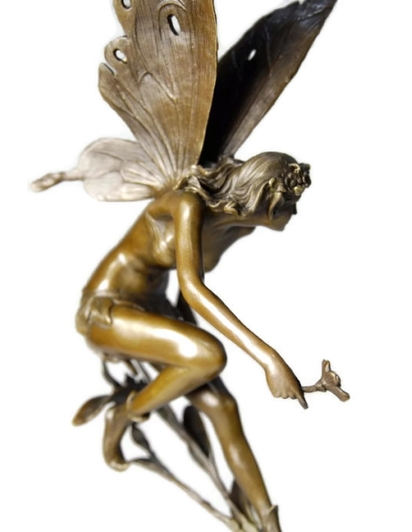 Fairy on a flower by Miguel Fernando López (Milo)