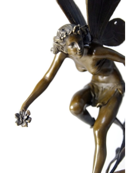 Fairy on a flower by Miguel Fernando López (Milo)