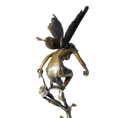 Fairy on a flower by Miguel Fernando López (Milo)