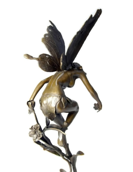 Fairy on a flower by Miguel Fernando López (Milo)