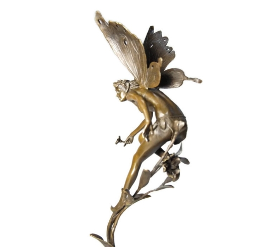 Fairy on a flower by Miguel Fernando López (Milo)