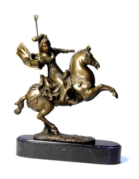 Chinese princess playing polo by Miguel Fernando López (Milo) Chinese princess playing polo by Miguel Fernando López (Milo)