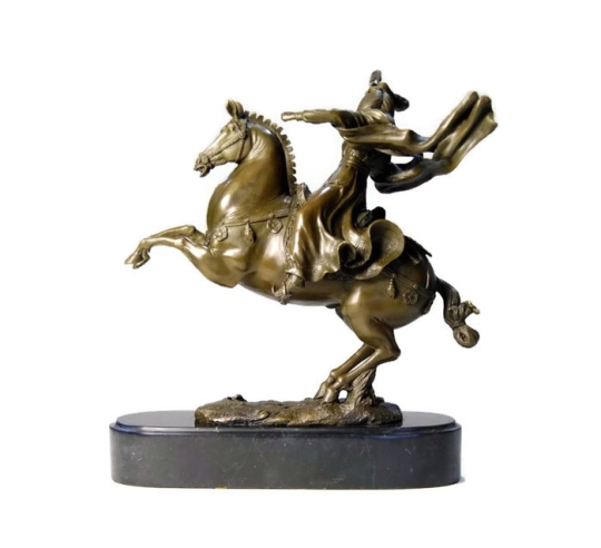 Princesa china jugando al polo por Miguel Fernando López (Milo)