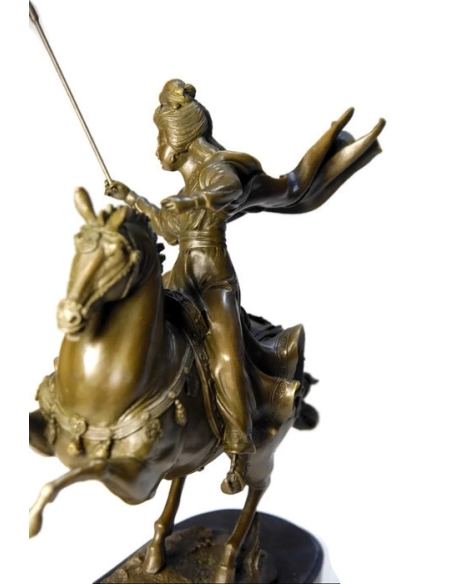 Chinese princess playing polo by Miguel Fernando López (Milo) Chinese princess playing polo by Miguel Fernando López (Milo)