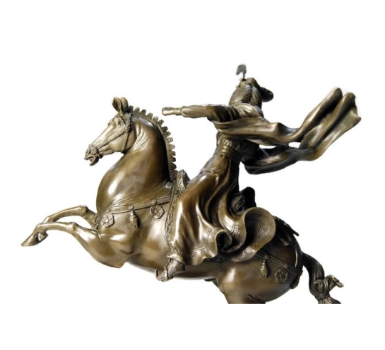 Princesse chinoise jouant au polo par Miguel Fernando López (Milo)