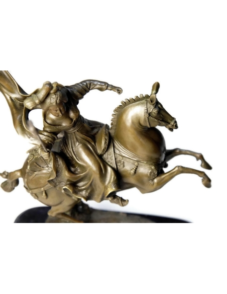 Chinese princess playing polo by Miguel Fernando López (Milo) Chinese princess playing polo by Miguel Fernando López (Milo)