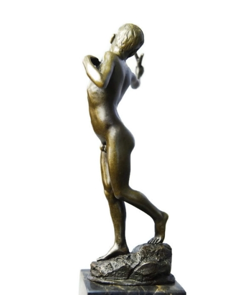 Young naked narcissus by Miguel Fernando López (Milo)