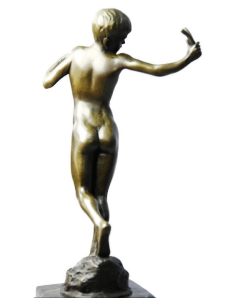 Young naked narcissus by Miguel Fernando López (Milo)