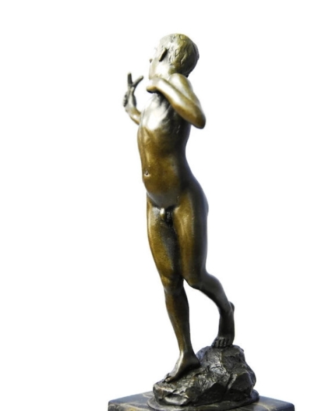 Young naked narcissus by Miguel Fernando López (Milo)