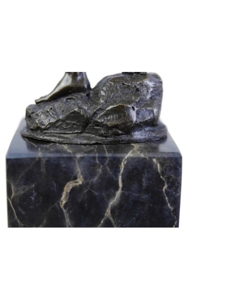 Young naked narcissus by Miguel Fernando López (Milo)