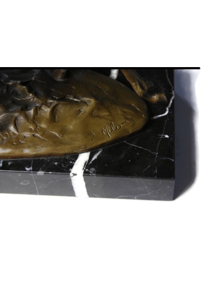 Mare accompanied by her foal by Miguel Fernando López (Milo)