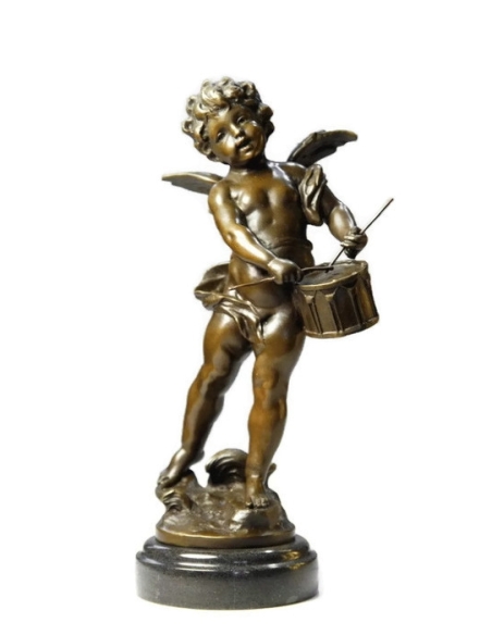 Angelito con tambor por Hippolyte François Moreau Angelito con tambor por Hippolyte François Moreau