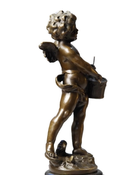 Angelito con tambor por Hippolyte François Moreau Angelito con tambor por Hippolyte François Moreau