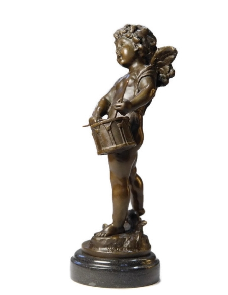 Angelito con tambor por Hippolyte François Moreau Angelito con tambor por Hippolyte François Moreau