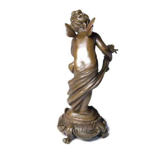 Angelito con el pajarito de Hippolyte François Moreau