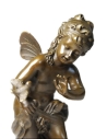 Petit ange avec l'oisillon par Hippolyte François Moreau