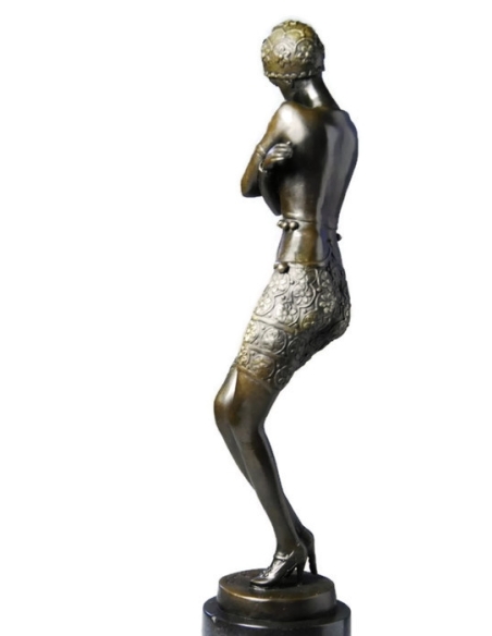 Danseuse des années folles par Ferdinand Preiss Danseuse des années folles par Ferdinand Preiss