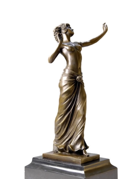 Semi-naked dancer by Ferdinand Preiss Semi-naked dancer by Ferdinand Preiss