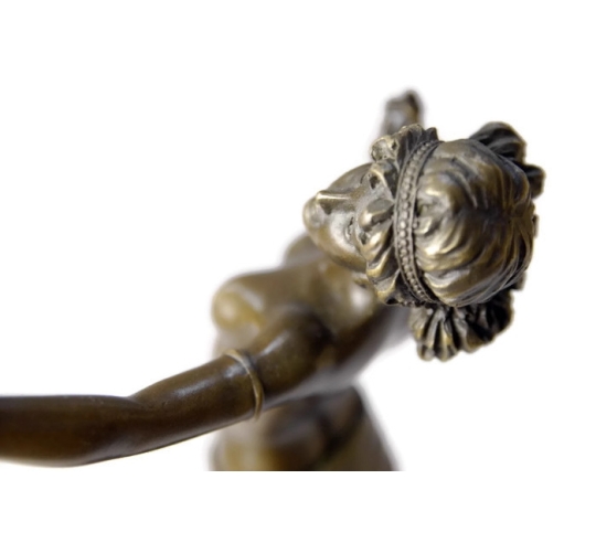 Semi-naked dancer by Ferdinand Preiss