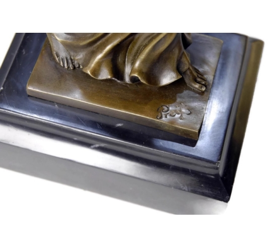 Semi-naked dancer by Ferdinand Preiss