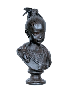 Busto de Nina en color negro