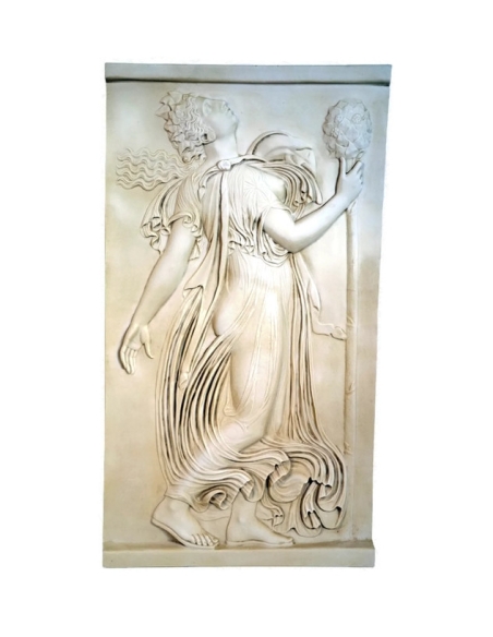 Menade bailando mirando al cielo por Calimaco