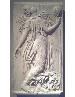 Ménade dansante regardant vers le ciel par Callimacus