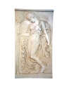 Dancing maenad looking at the ground by Callimachus