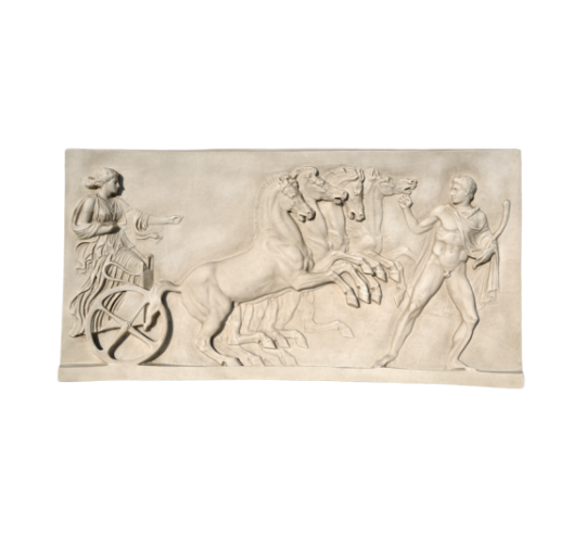 Bajorrelieve Cuadriga Derecha