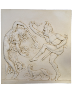 Bacchic dance low relief 2